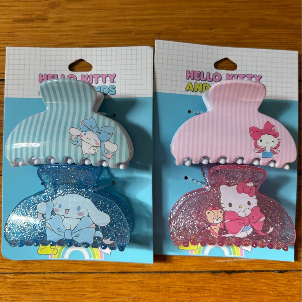 Hello Kitty Hair Clips Set - Choose One